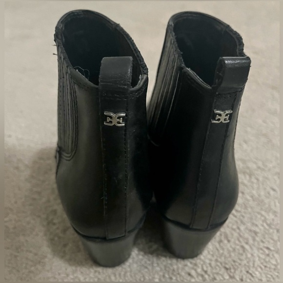 Sam Edelman Black Ankle Boots - Picture 6 of 7